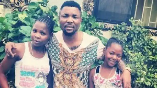 Oritsefemi Shows Off His 2 Daughters From Different Women On Instagram [See Photo]